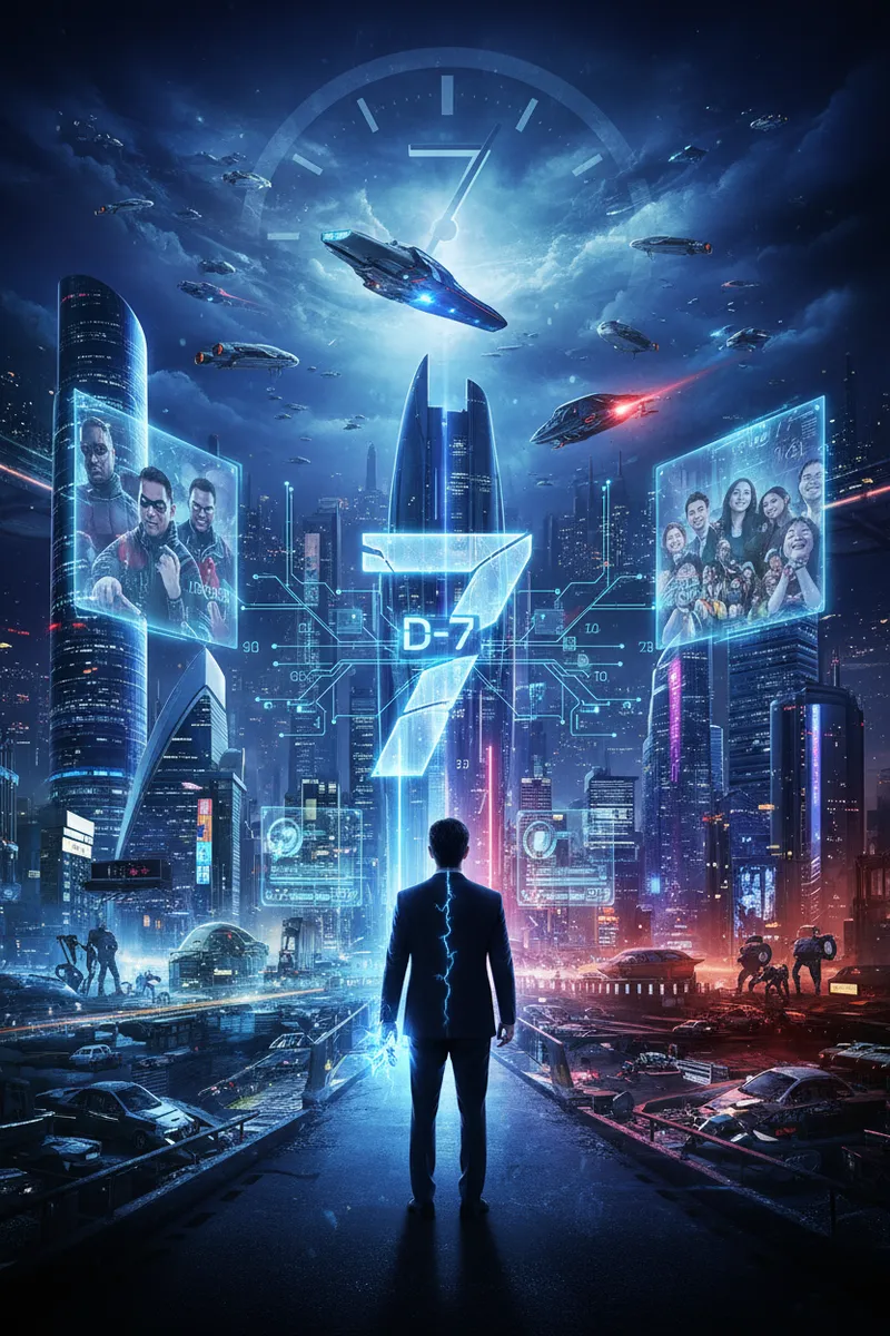 7일간의 각성: 평범한 도시의 초인 Poster